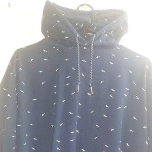 Navy blue  light weight hoodie